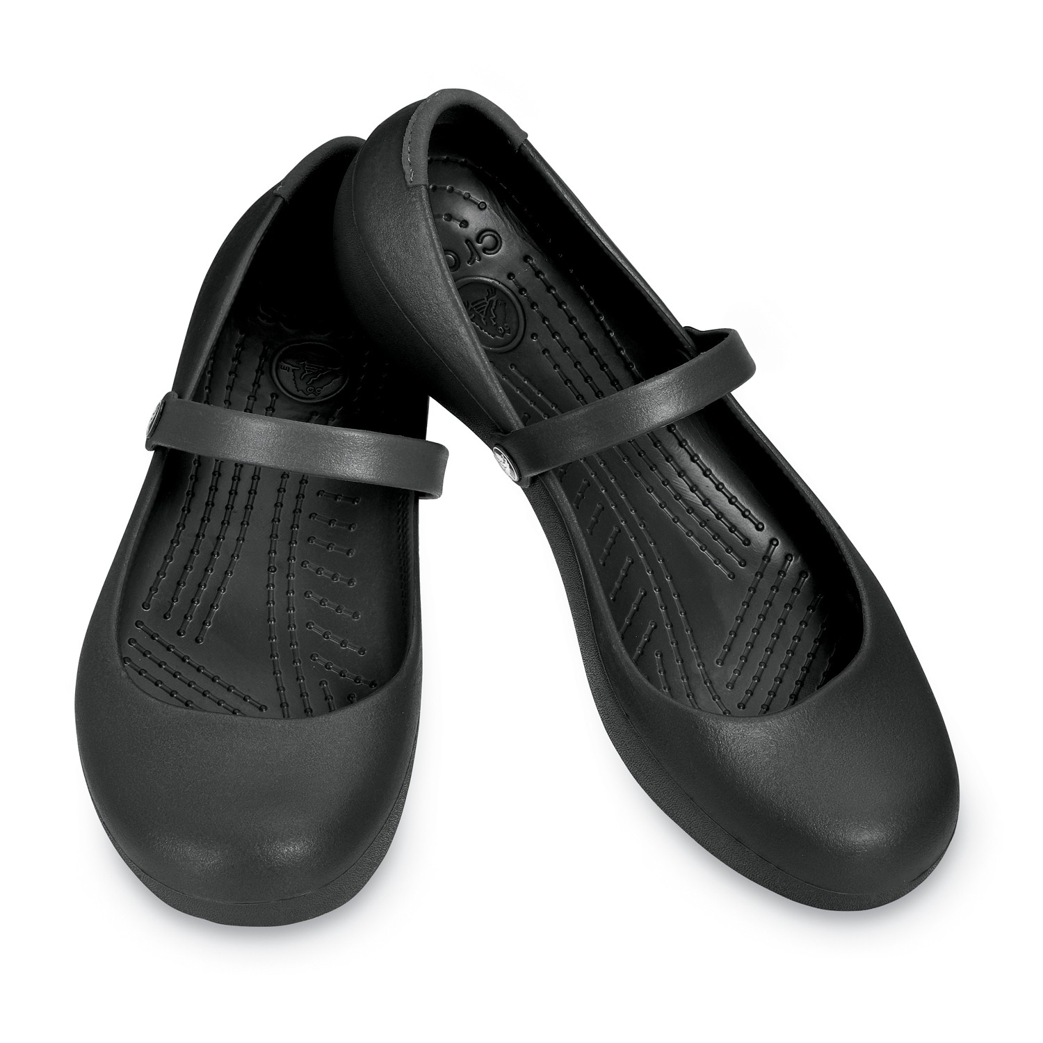 comfy black work shoes