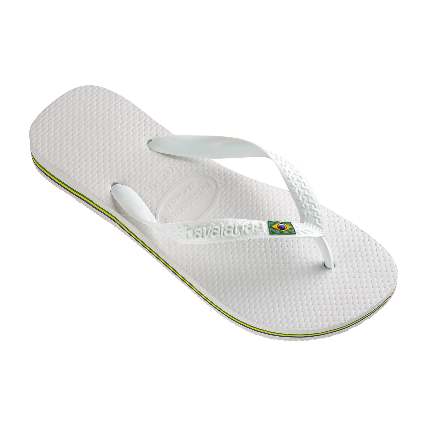 Havaianas Brasil White - Slippers - Everyday shoes - Shoes - Timarco.co.uk