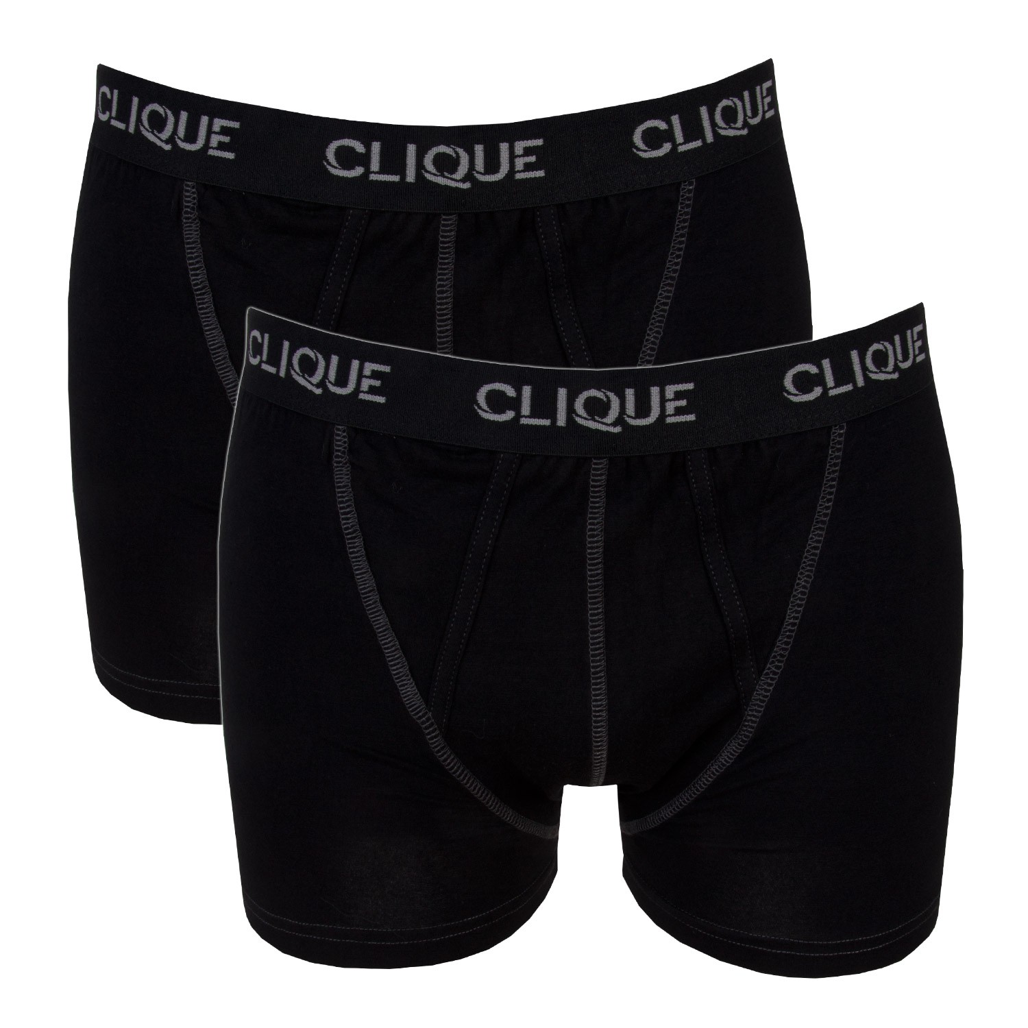 2-Pack Clique Short Boxer Black 035054-99 - Boxer - Trunks - Underwear ...