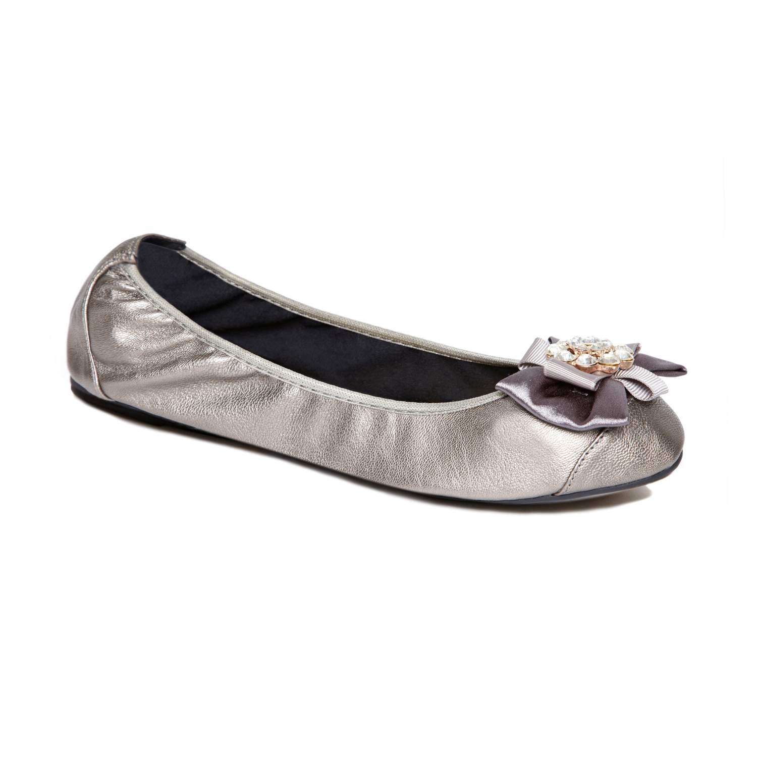 Cocorose Knightsbridge Silver Flower Gem - Everyday shoes - Shoes ...