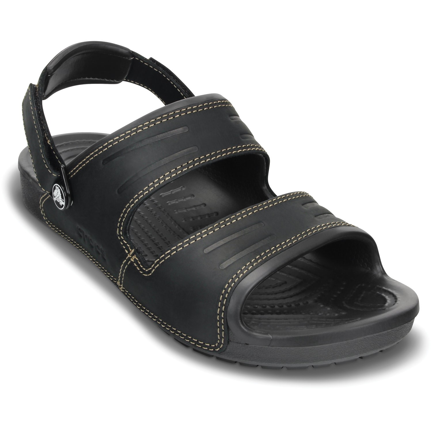 crocs 2 strap sandals