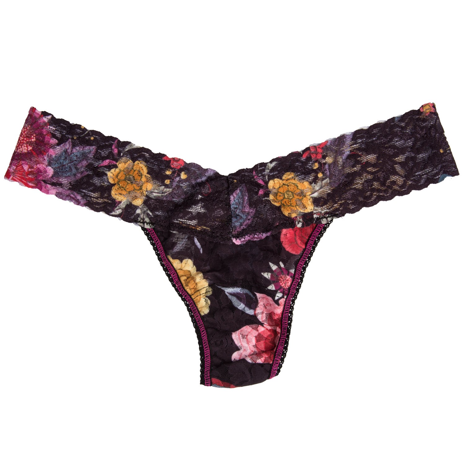 Hanky Panky Low Rise Thong Multi Thong Briefs Underwear Uk 0657