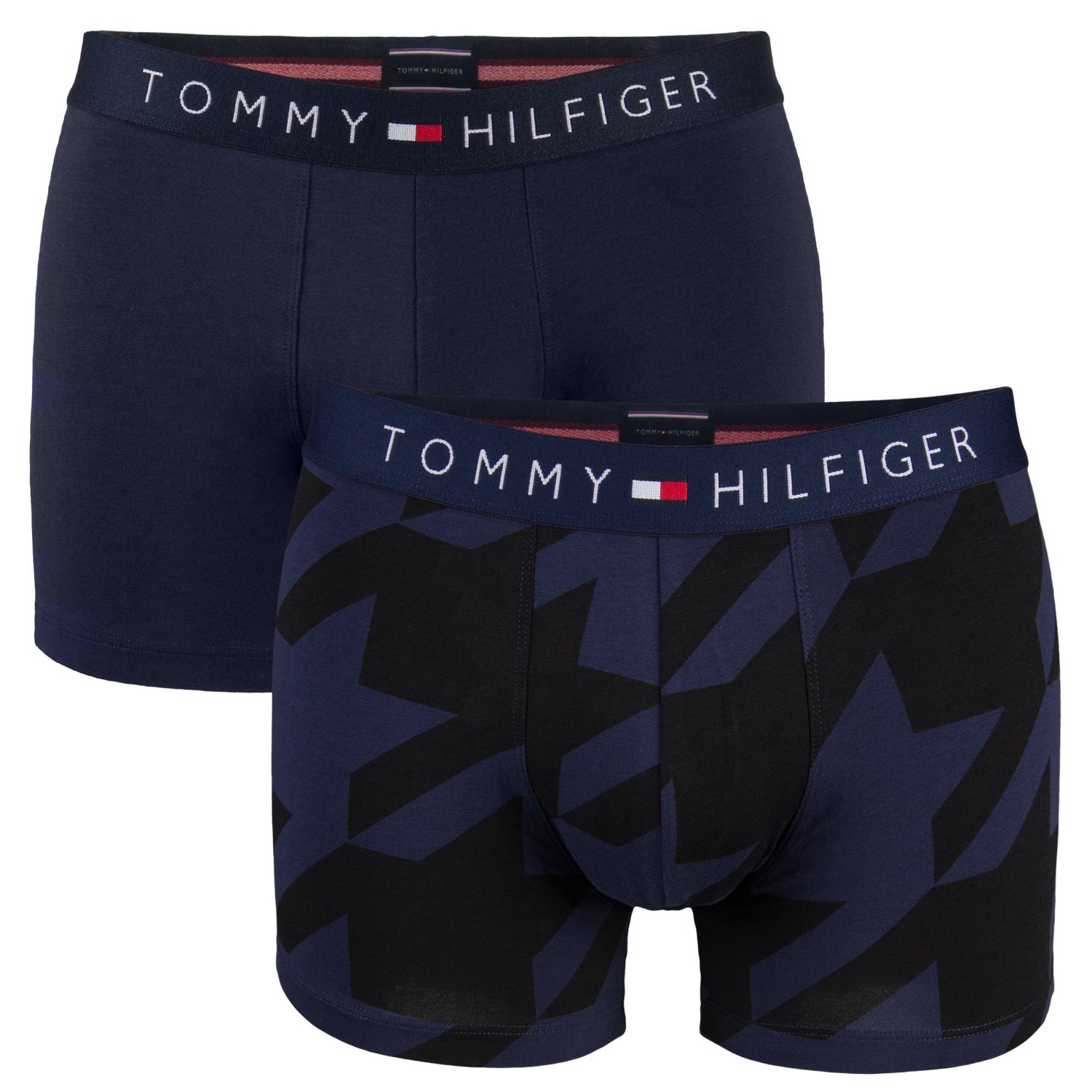 2-Pack Tommy Hilfiger Icon Trunk Houndstooth - Boxer - Trunks ...