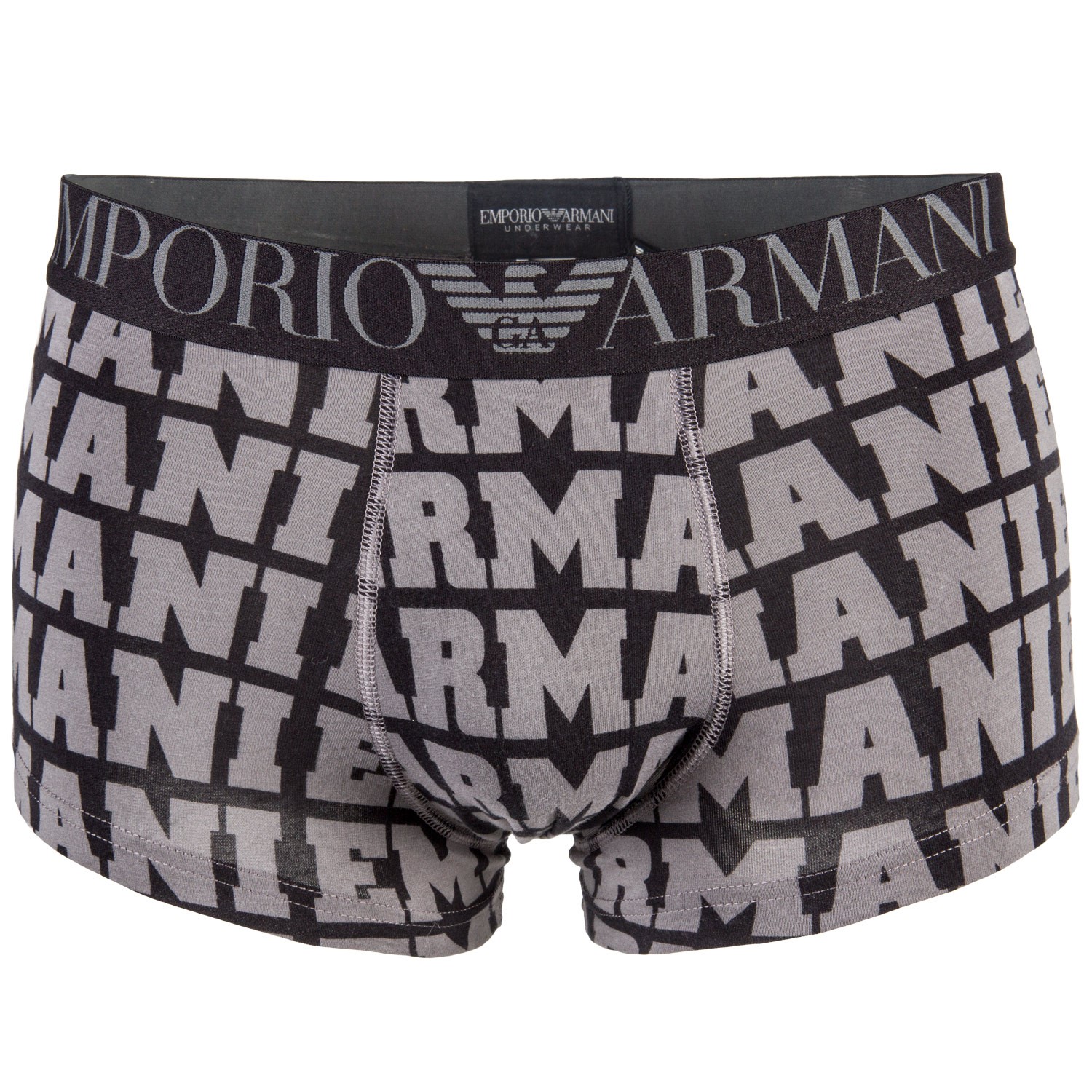 Emporio Armani Fancy Logomania Trunk - Boxer - Trunks - Underwear ...