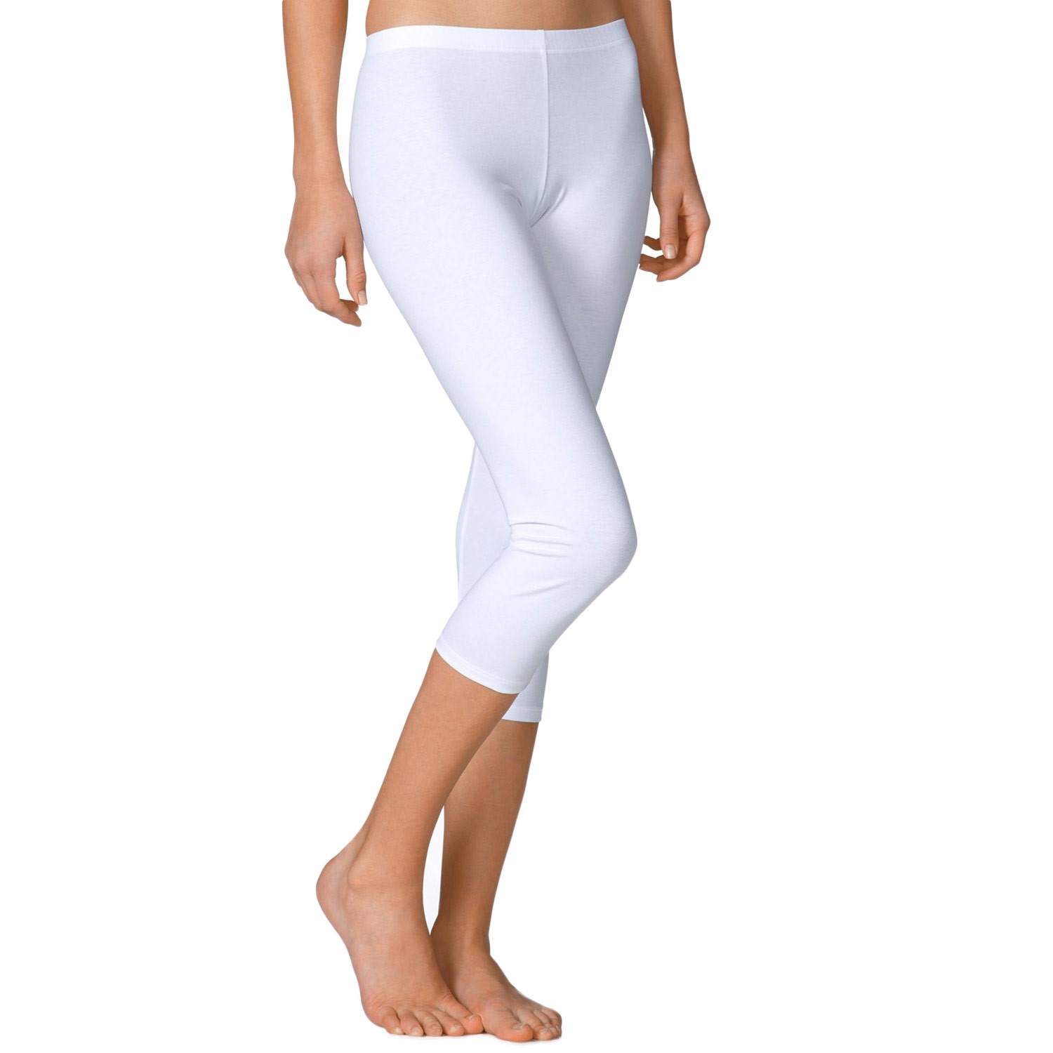 ZIPPOX Women Solid Slim Fit Nylon Lycra Capri Leggings(Pack of 1)